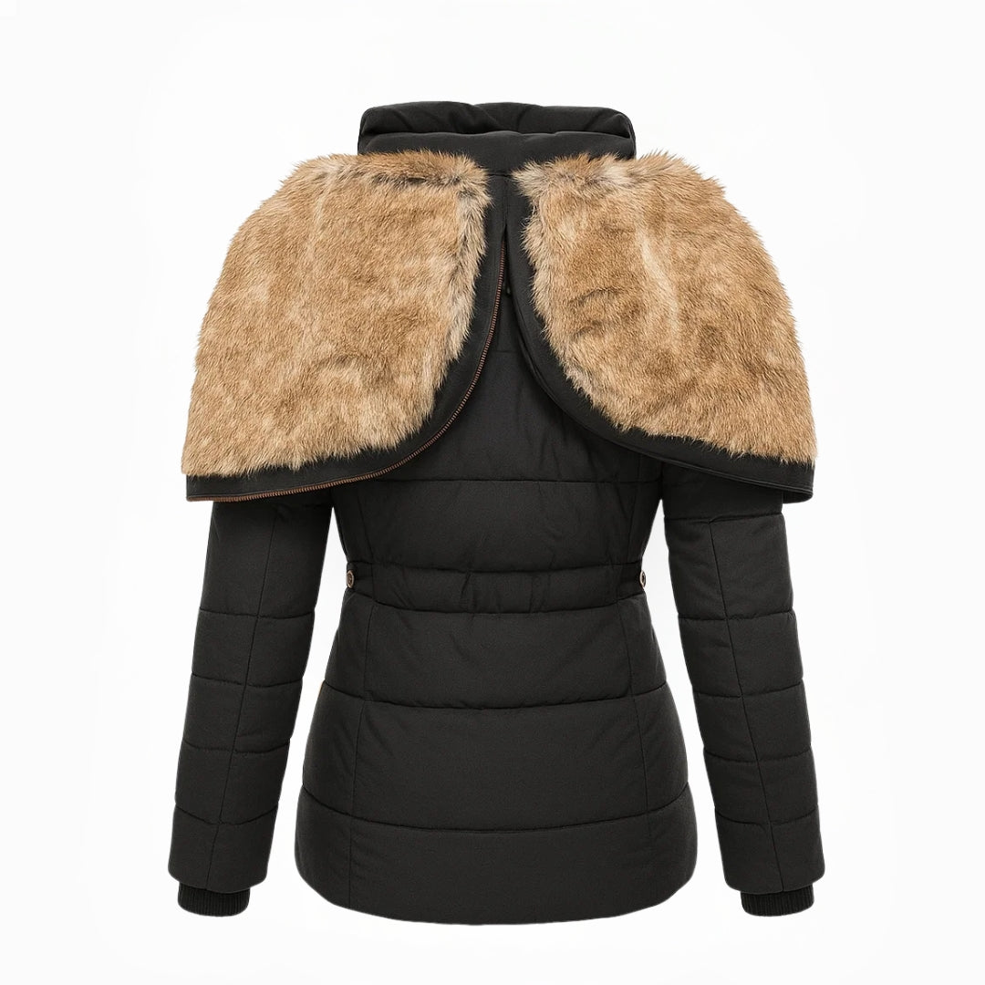 Tamara | Cappotto con Fodera in Pelliccia Morbida