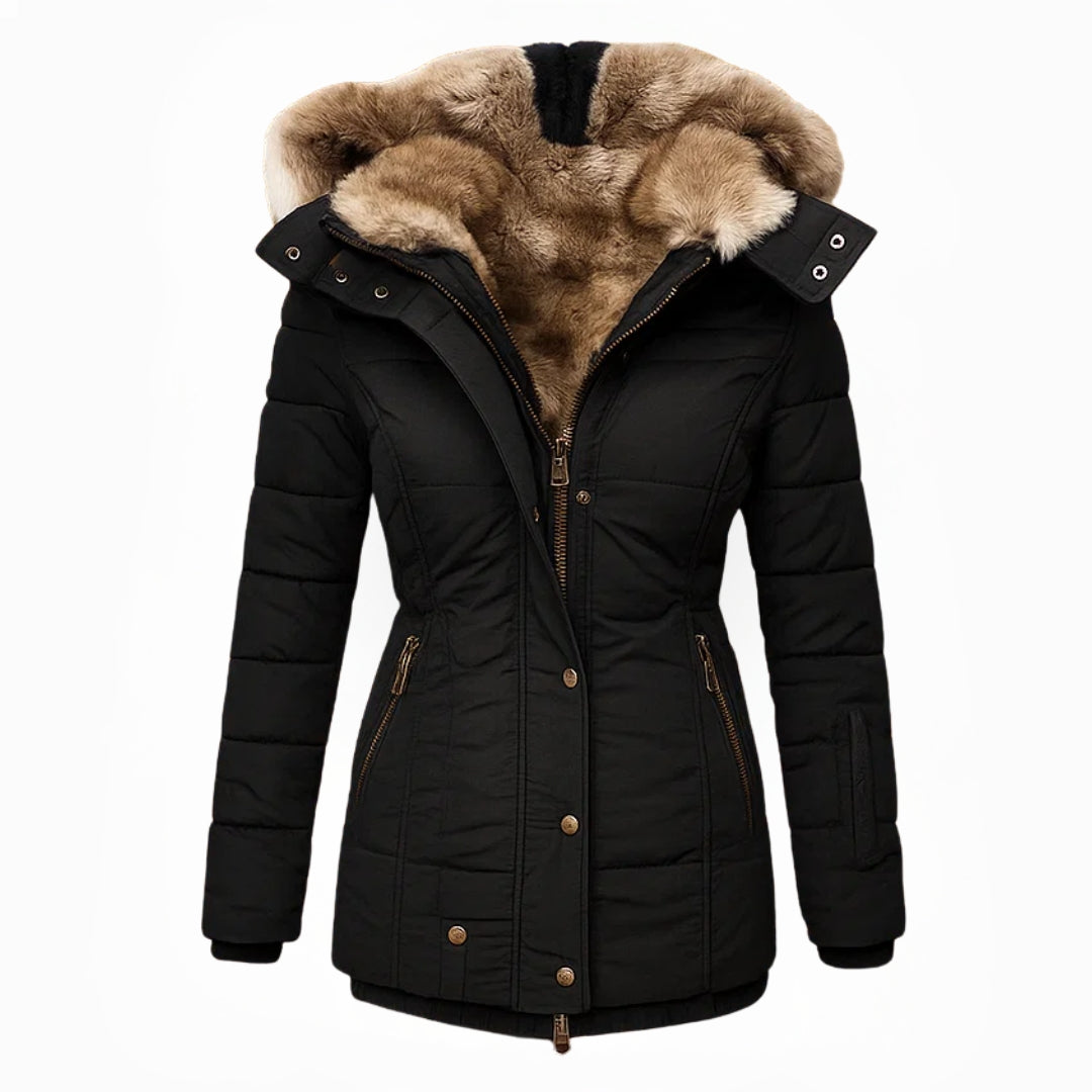 Tamara | Cappotto con Fodera in Pelliccia Morbida