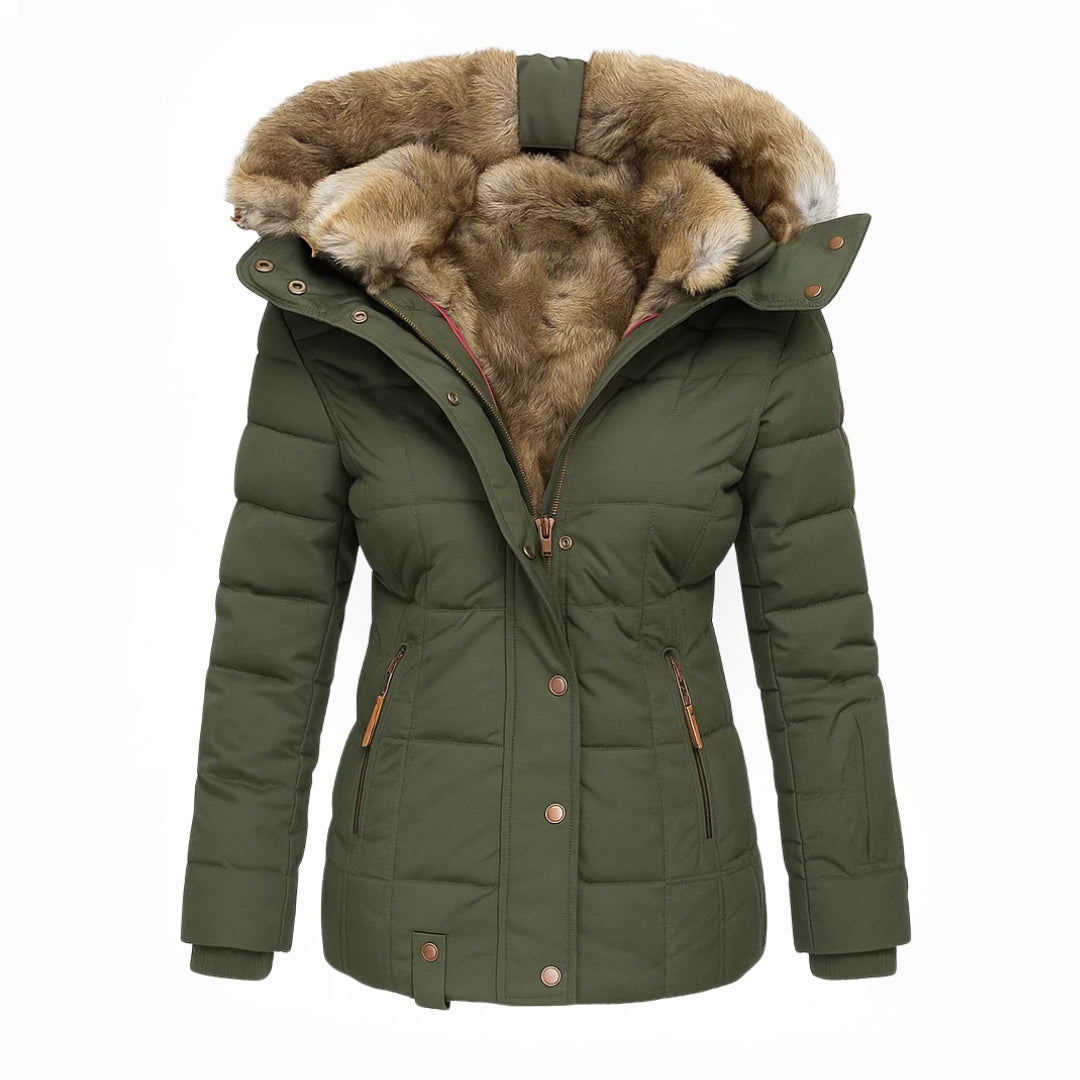 Tamara | Cappotto con Fodera in Pelliccia Morbida