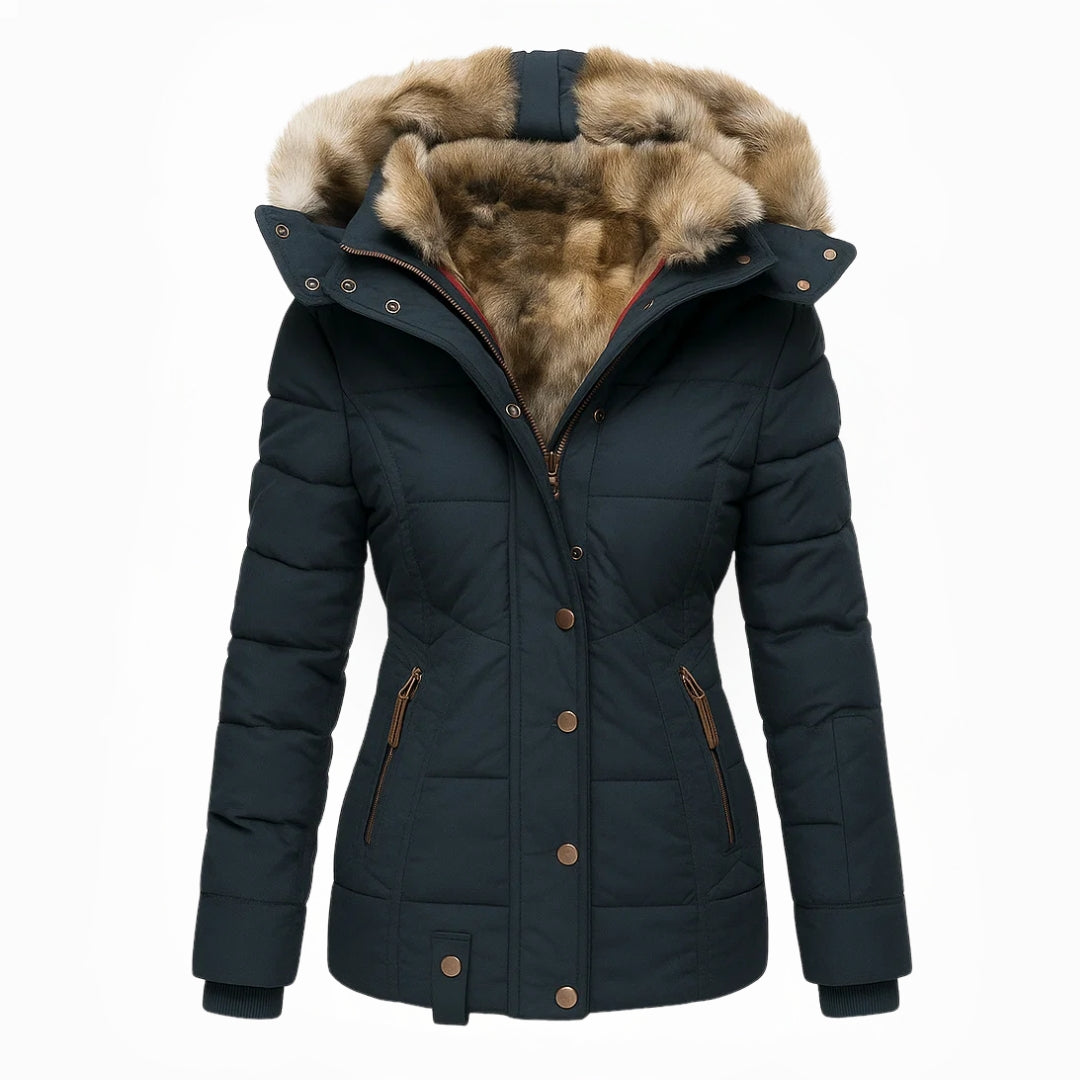 Tamara | Cappotto con Fodera in Pelliccia Morbida