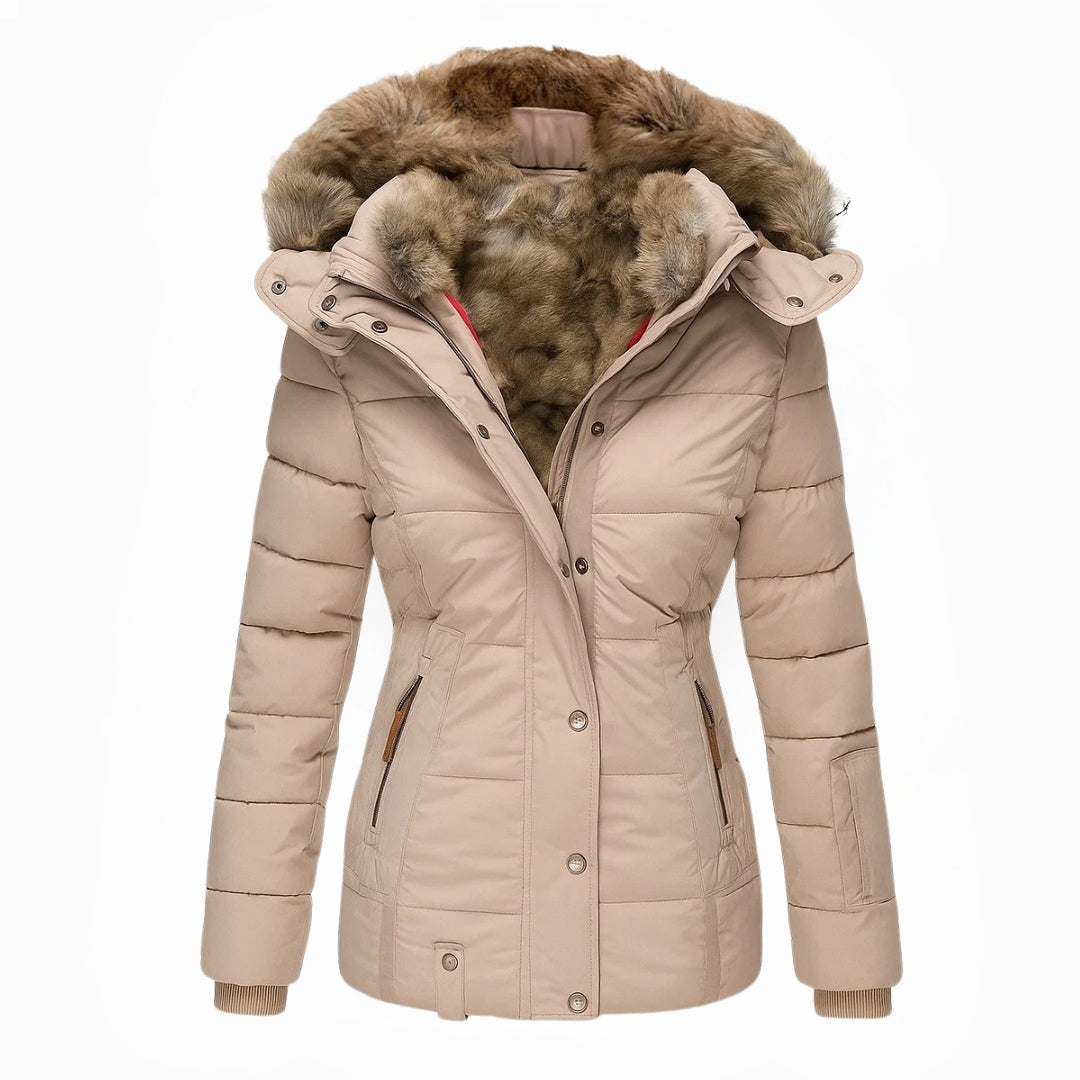 Tamara | Cappotto con Fodera in Pelliccia Morbida