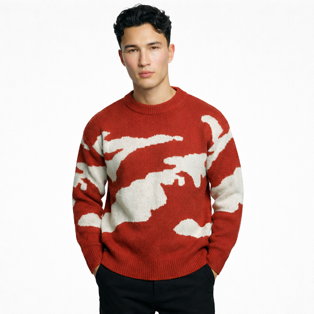 DONY | Maglione Oversize Stampato