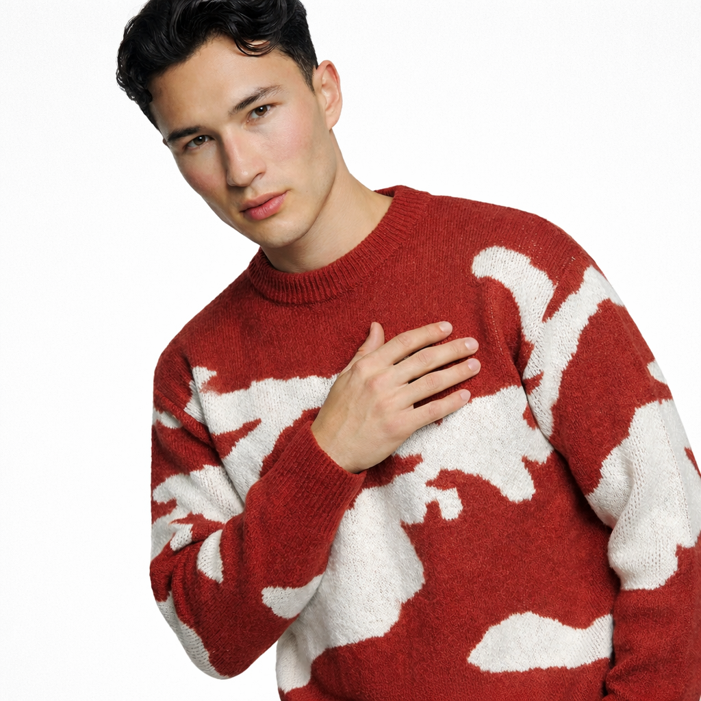 DONY | Maglione Oversize Stampato