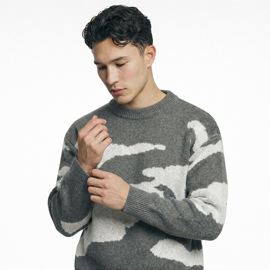 DONY | Maglione Oversize Stampato