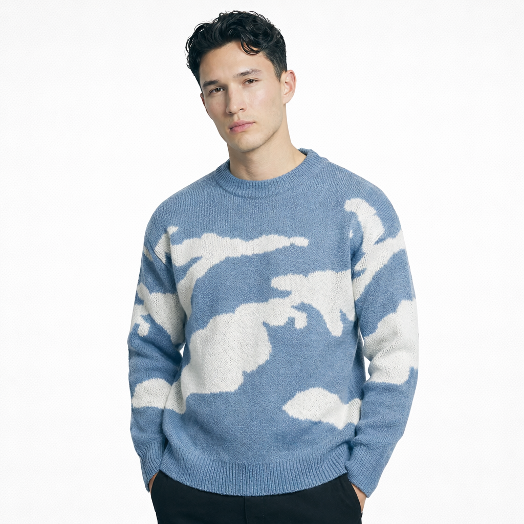 DONY | Maglione Oversize Stampato
