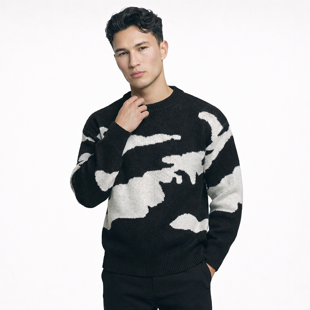 DONY | Maglione Oversize Stampato