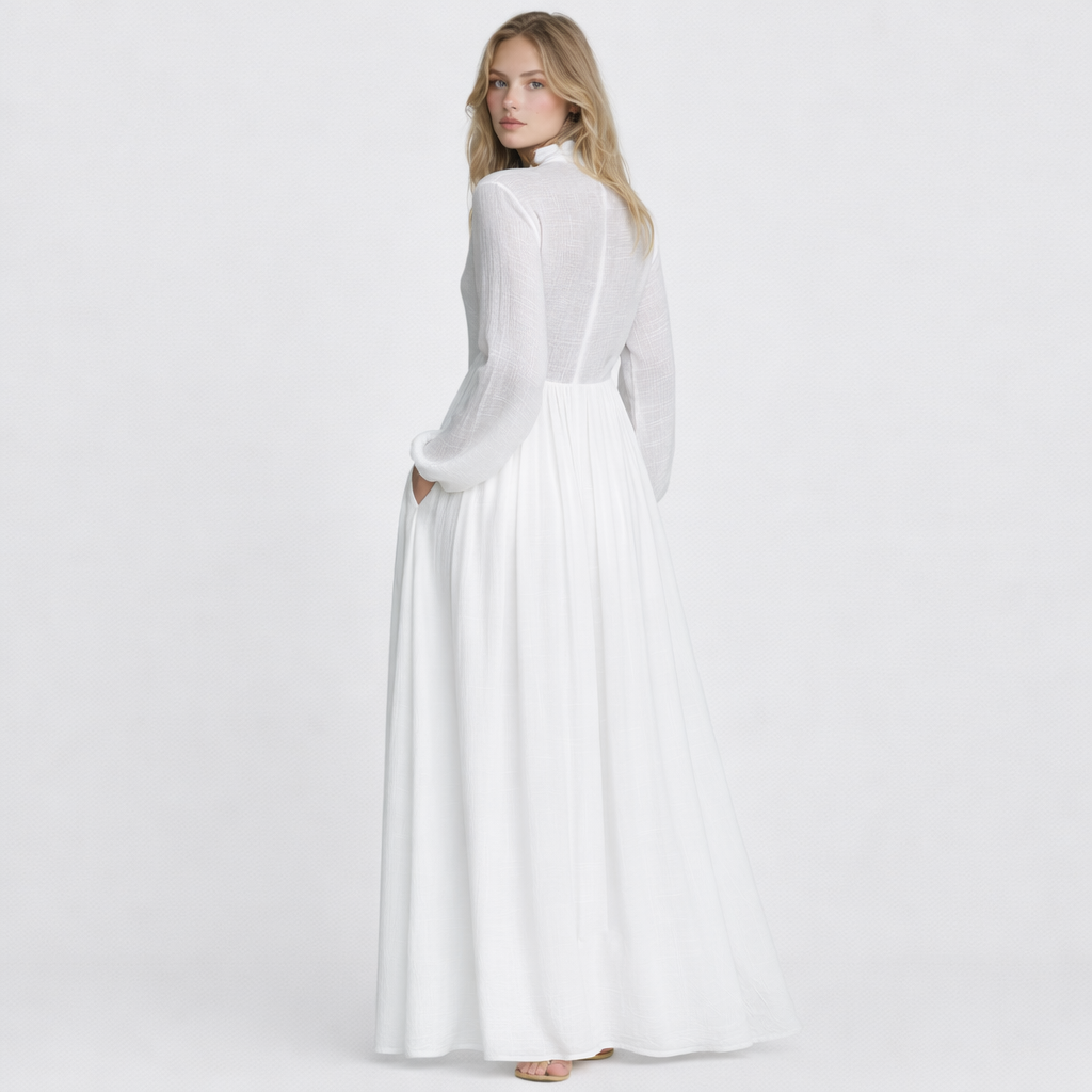 Elisa | Abito Maxi Patchwork