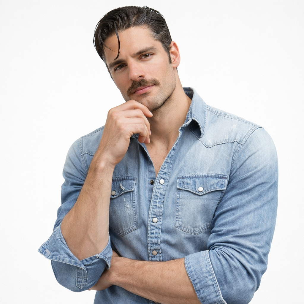 David | Camicia Miami in Denim