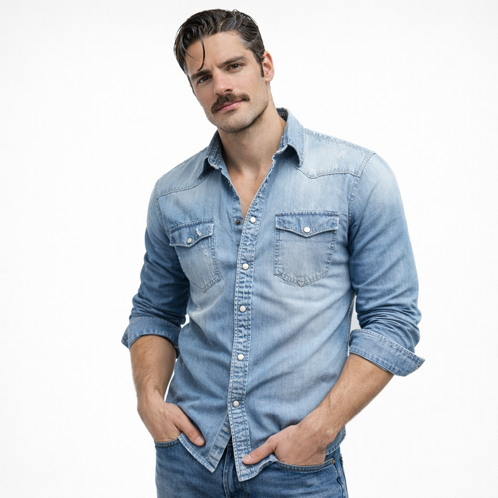 David | Camicia Miami in Denim