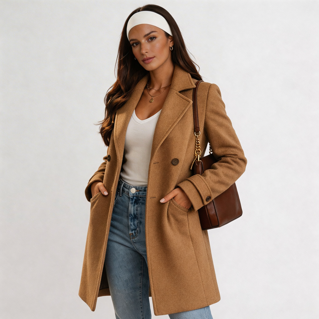 María | Cappotto Classico in Lana