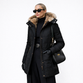 Tamara | Cappotto con Fodera in Pelliccia Morbida