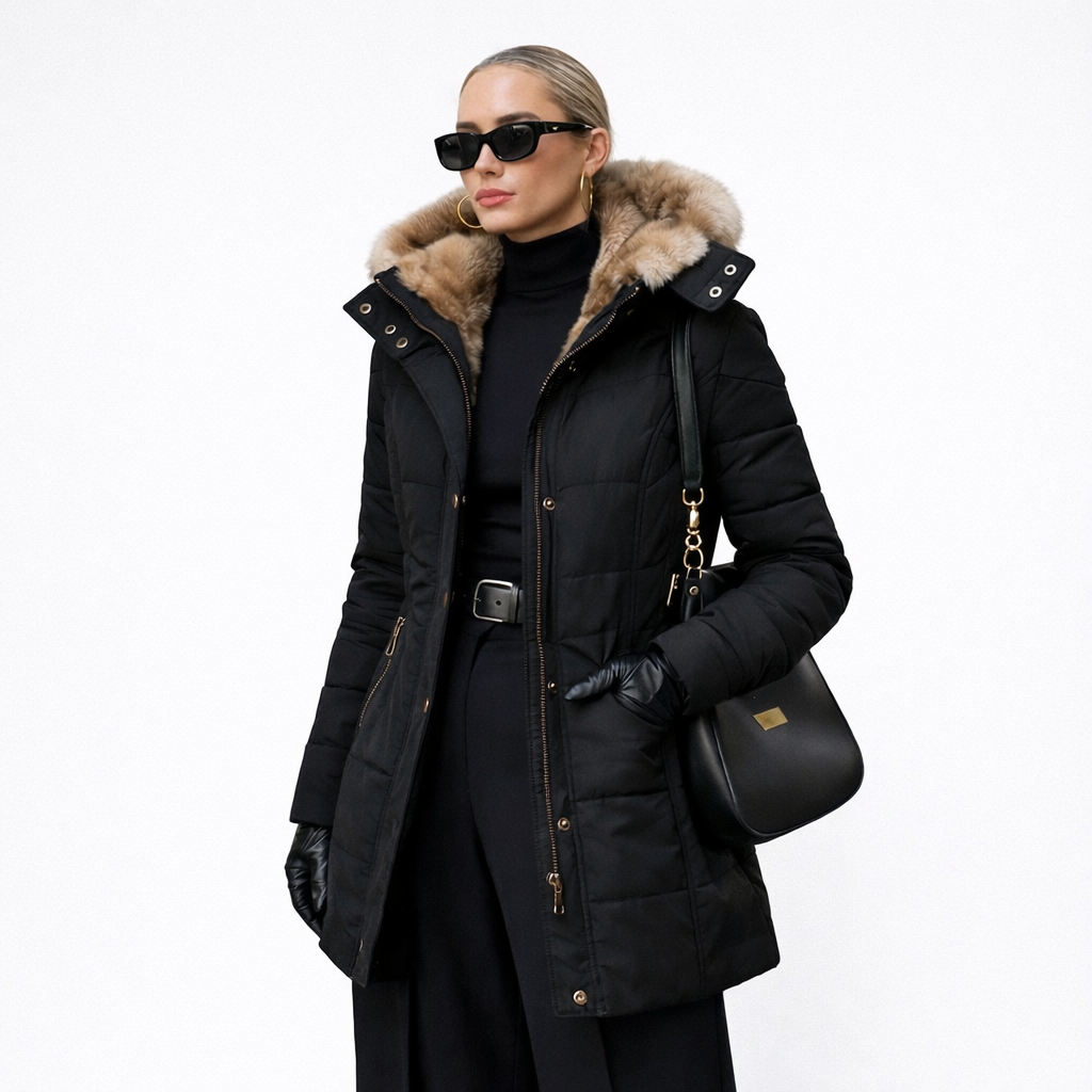 Tamara | Cappotto con Fodera in Pelliccia Morbida