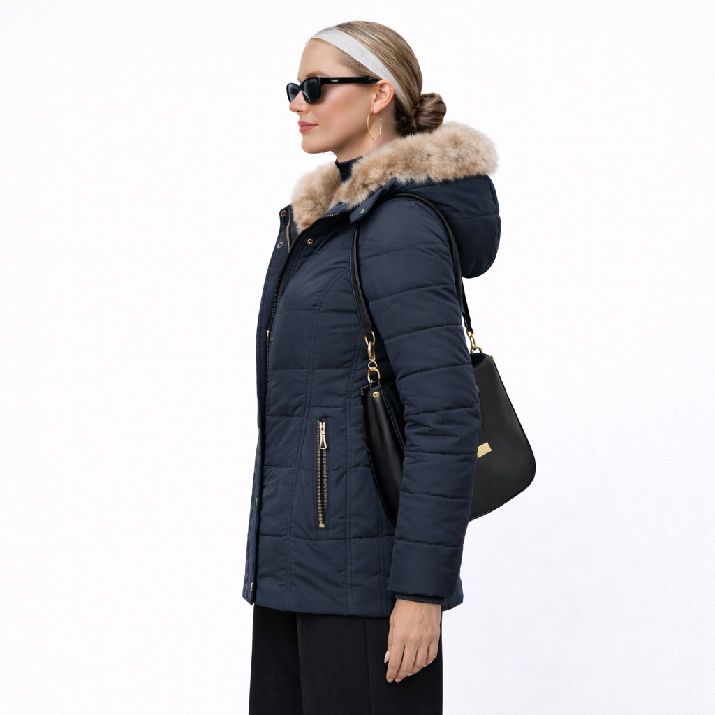Tamara | Cappotto con Fodera in Pelliccia Morbida