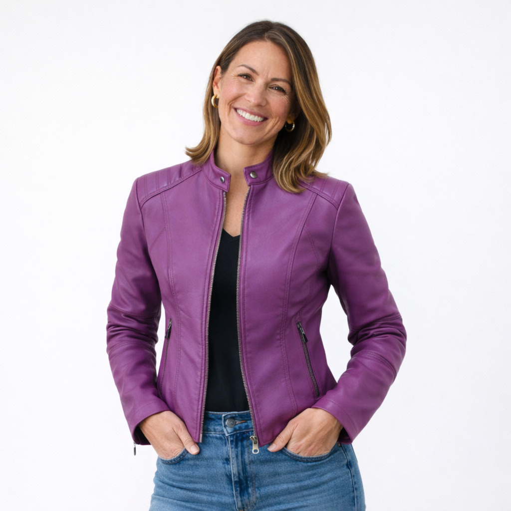 Romina | Cappotto Casual in Pelle