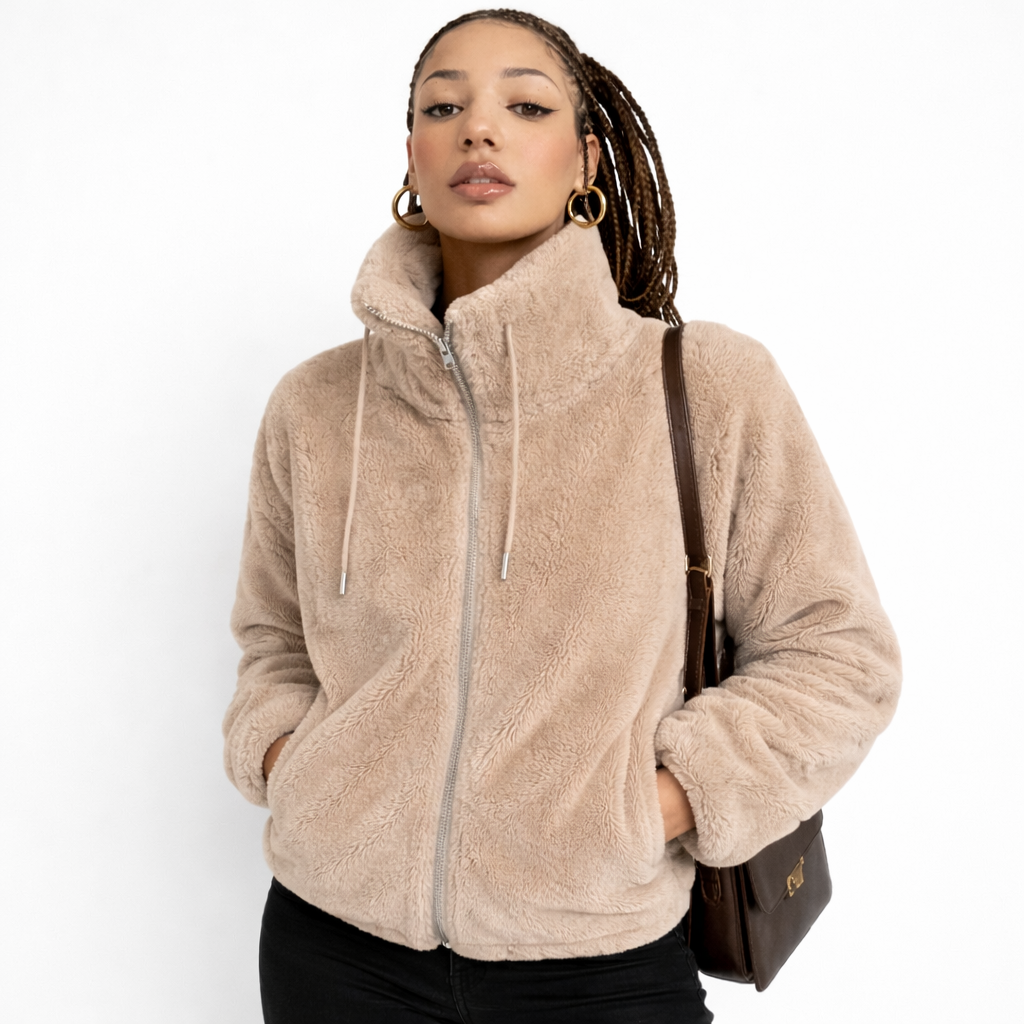 María | Cappotto Accogliente con Zip