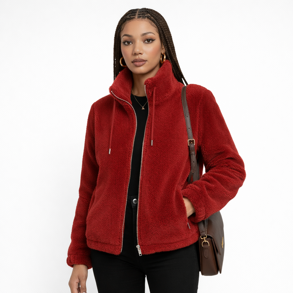 María | Cappotto Accogliente con Zip