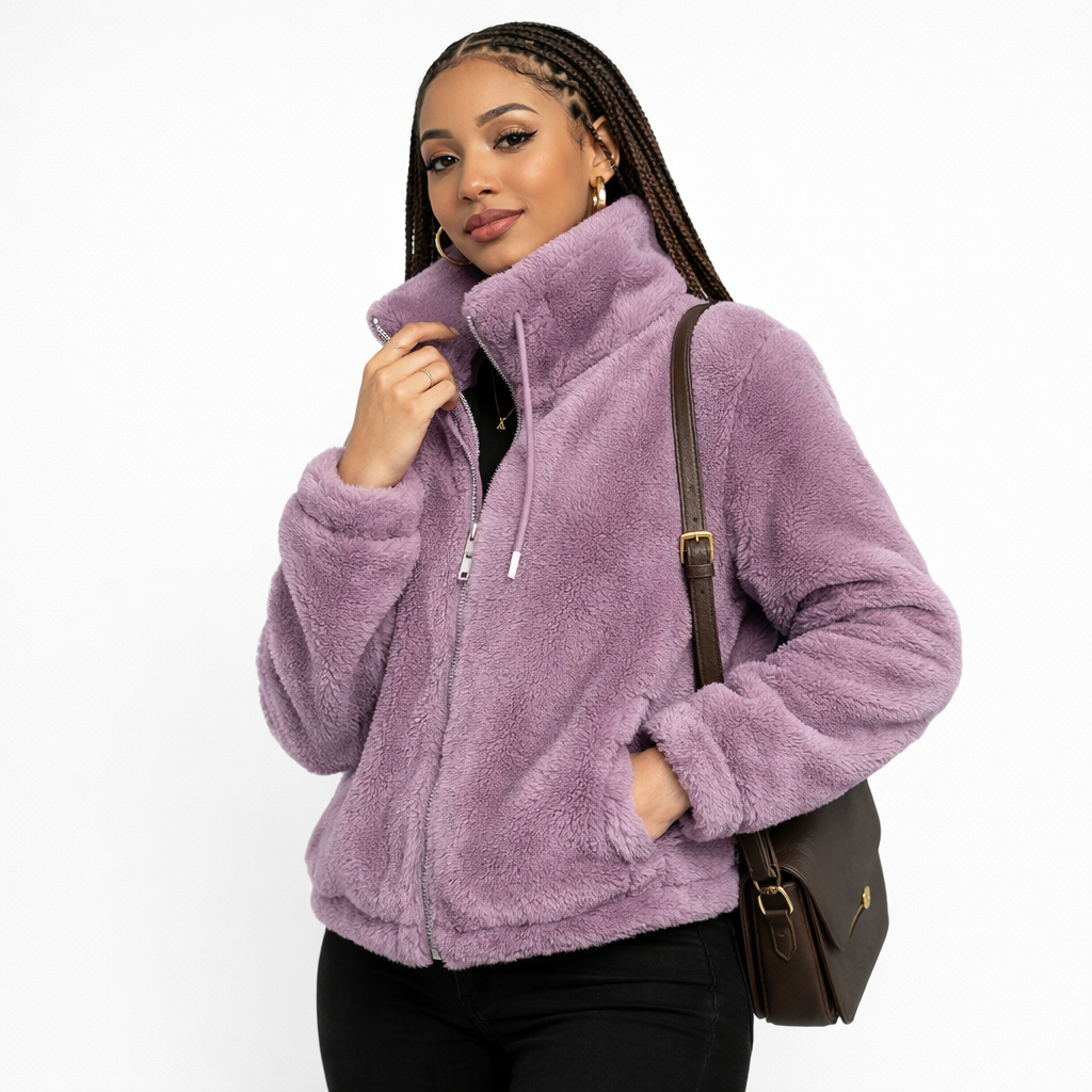 María | Cappotto Accogliente con Zip