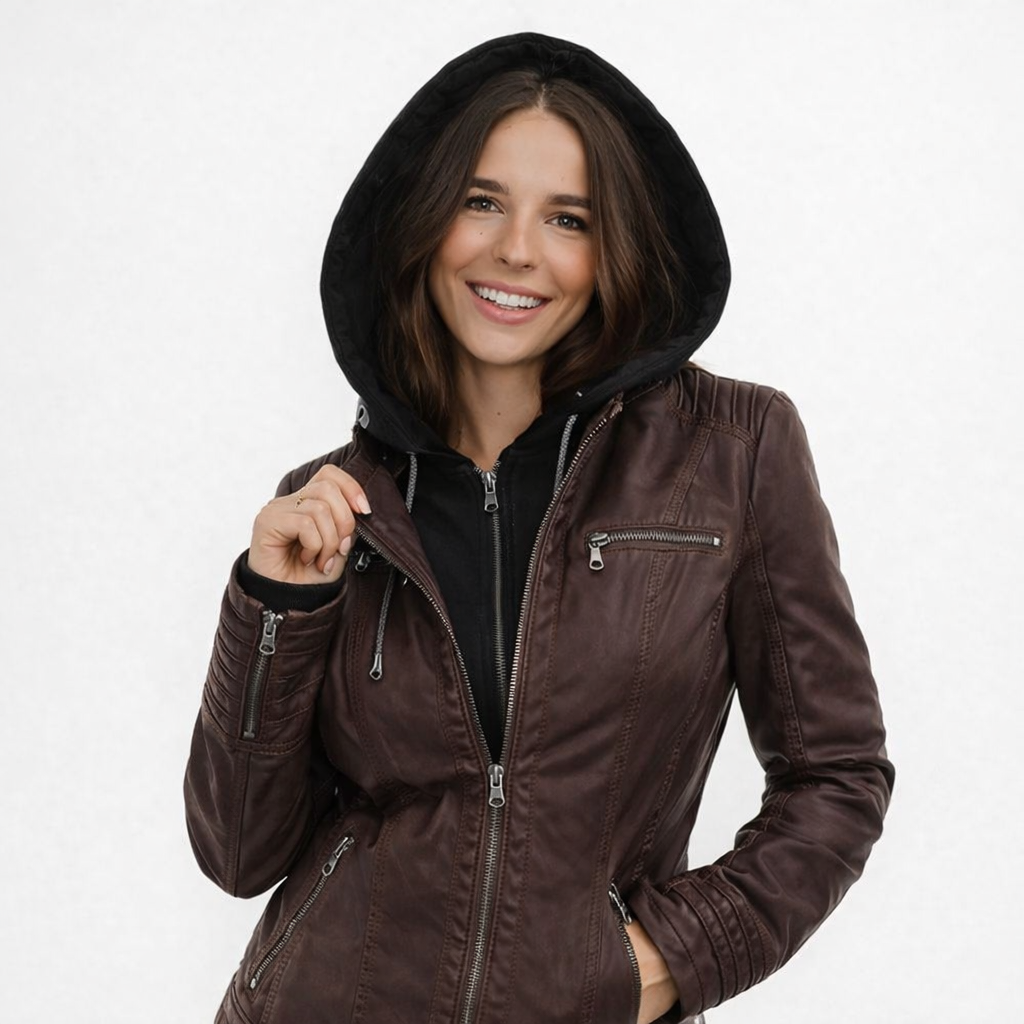 Isabel | Cappotto in Pelle Elegante