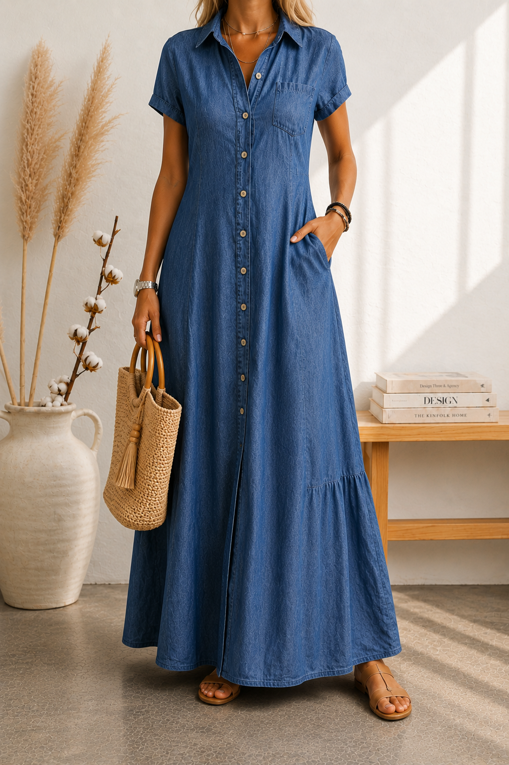 Melisa | Abito Blu Mediterraneo