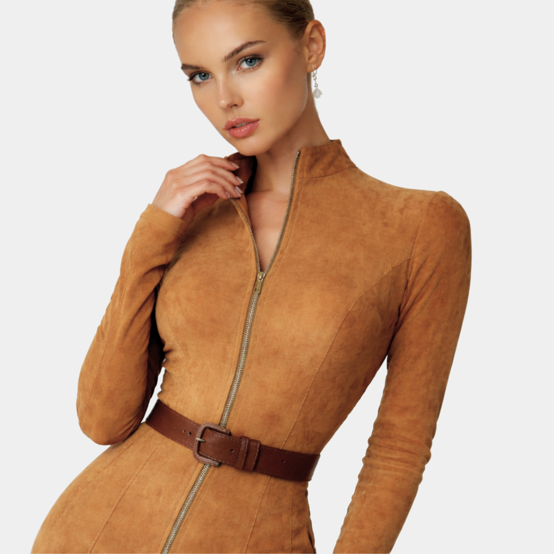 Nora | Abito Maxi in Velluto