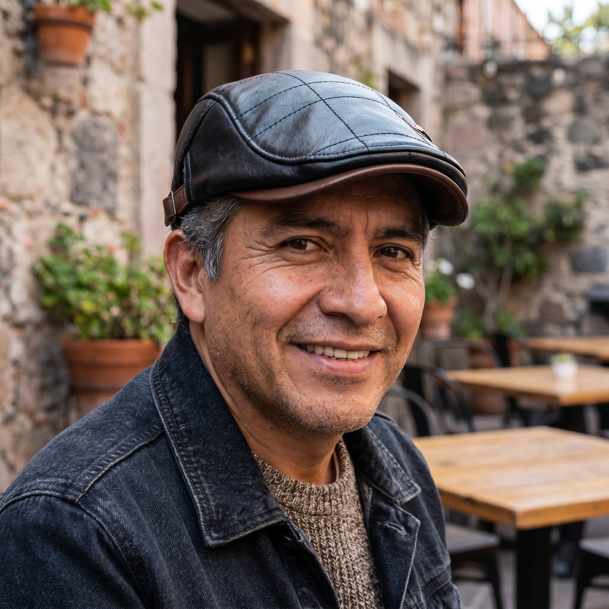 Edgar — Basco in pelle premium