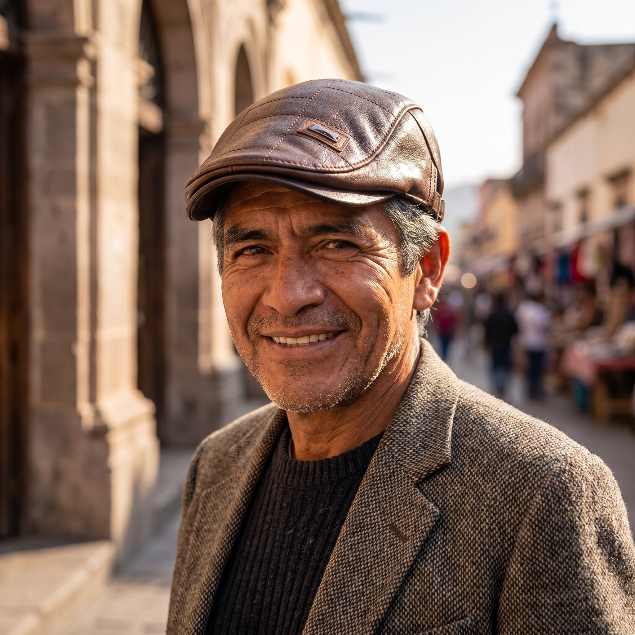 Edgar — Basco in pelle premium