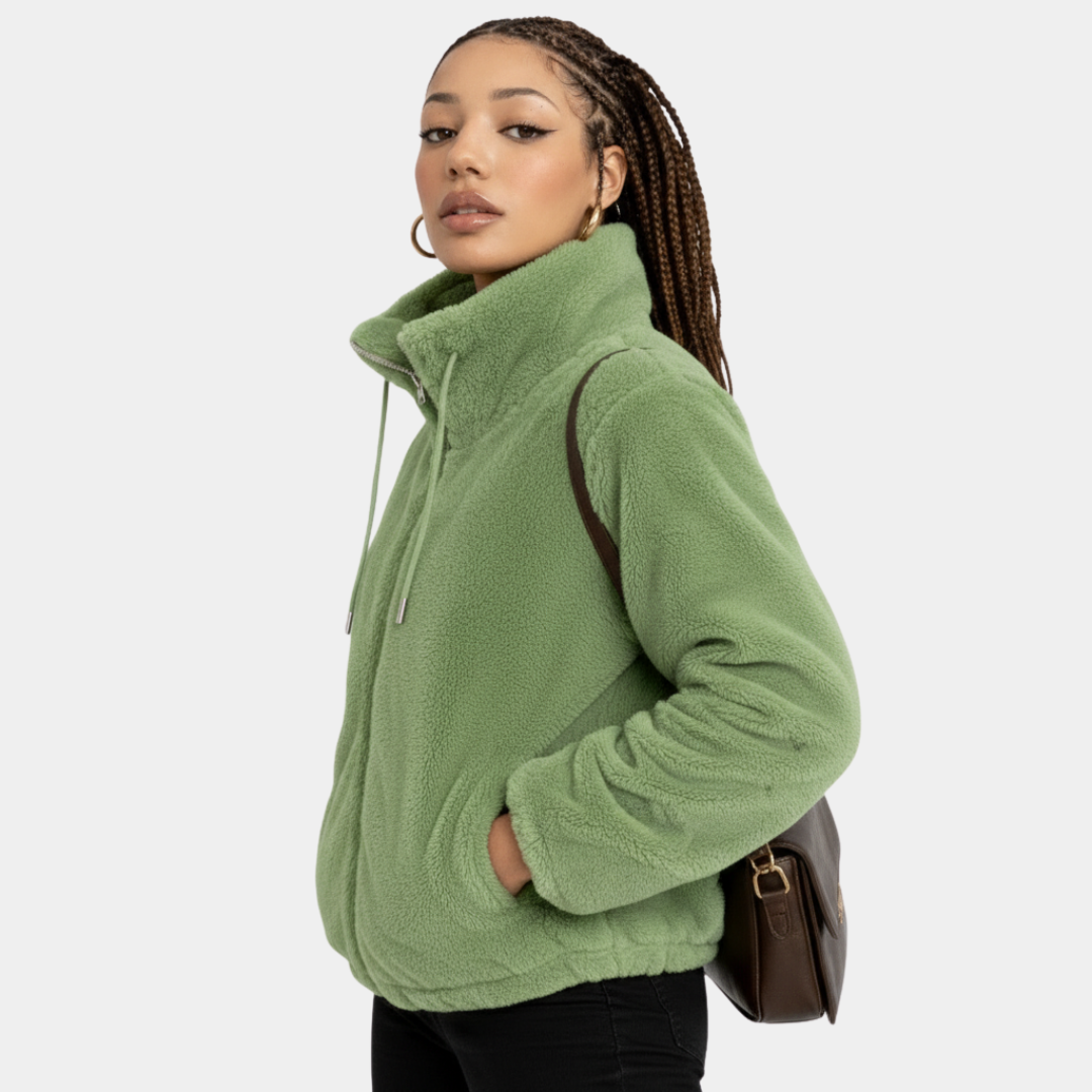 María | Cappotto Accogliente con Zip