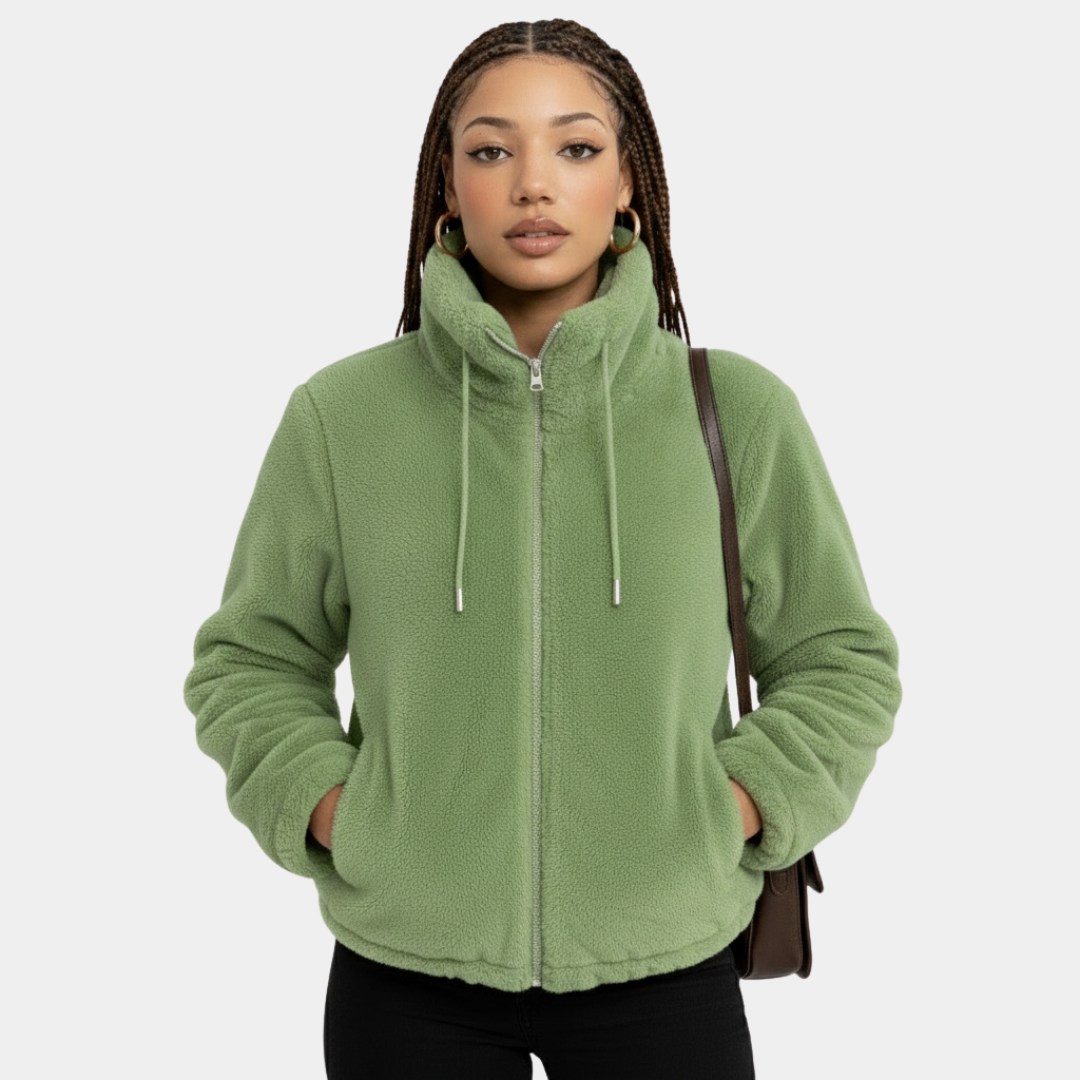 María | Cappotto Accogliente con Zip