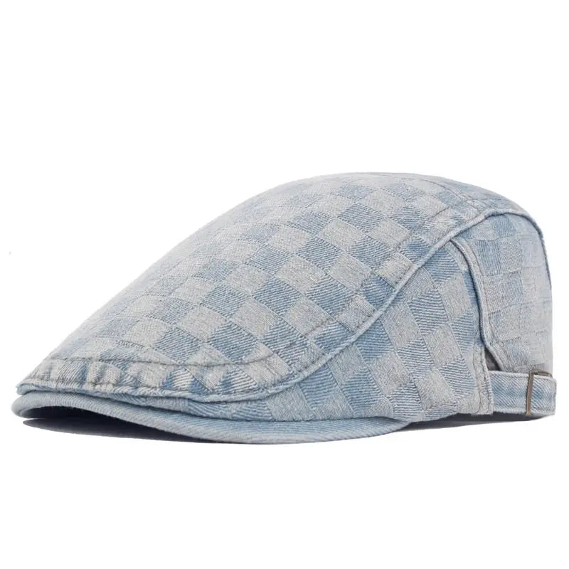 Plaid — Basco estivo a quadri stile cowboy
