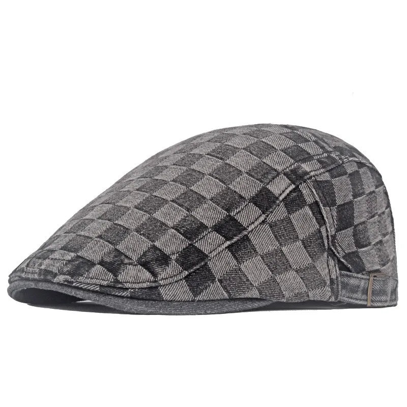 Plaid — Basco estivo a quadri stile cowboy