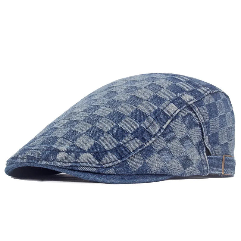 Plaid — Basco estivo a quadri stile cowboy