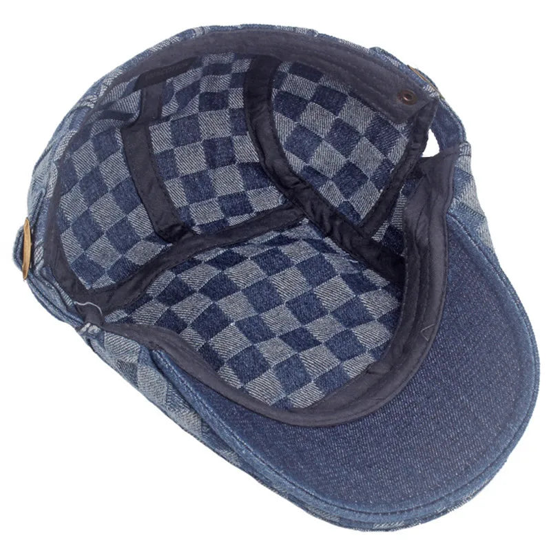 Plaid — Basco estivo a quadri stile cowboy