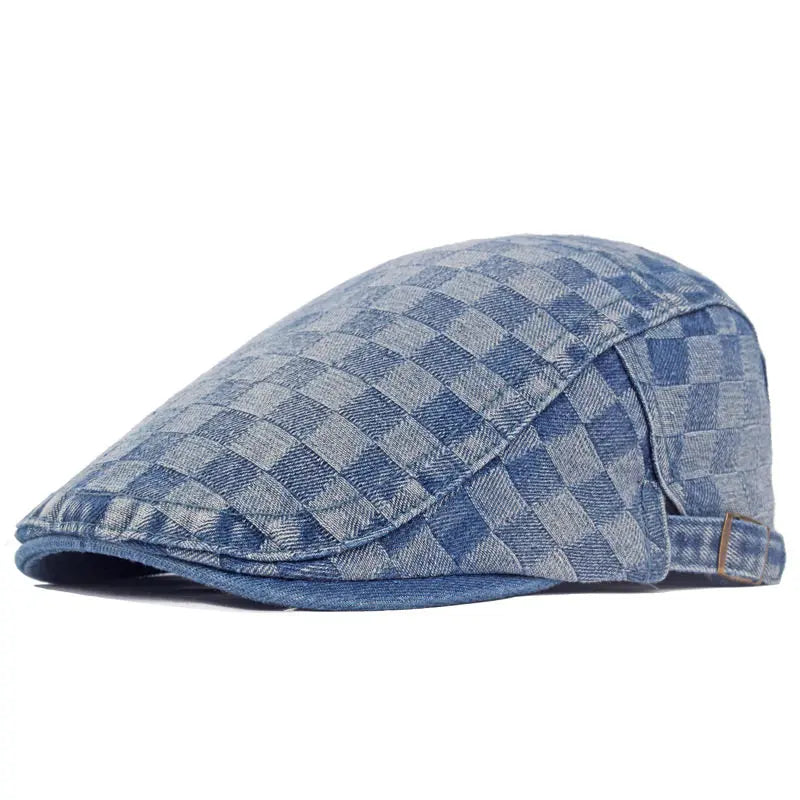 Plaid — Basco estivo a quadri stile cowboy
