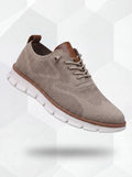 Scarpe Traspiranti Ultracomfort: Khaki-Bianco
