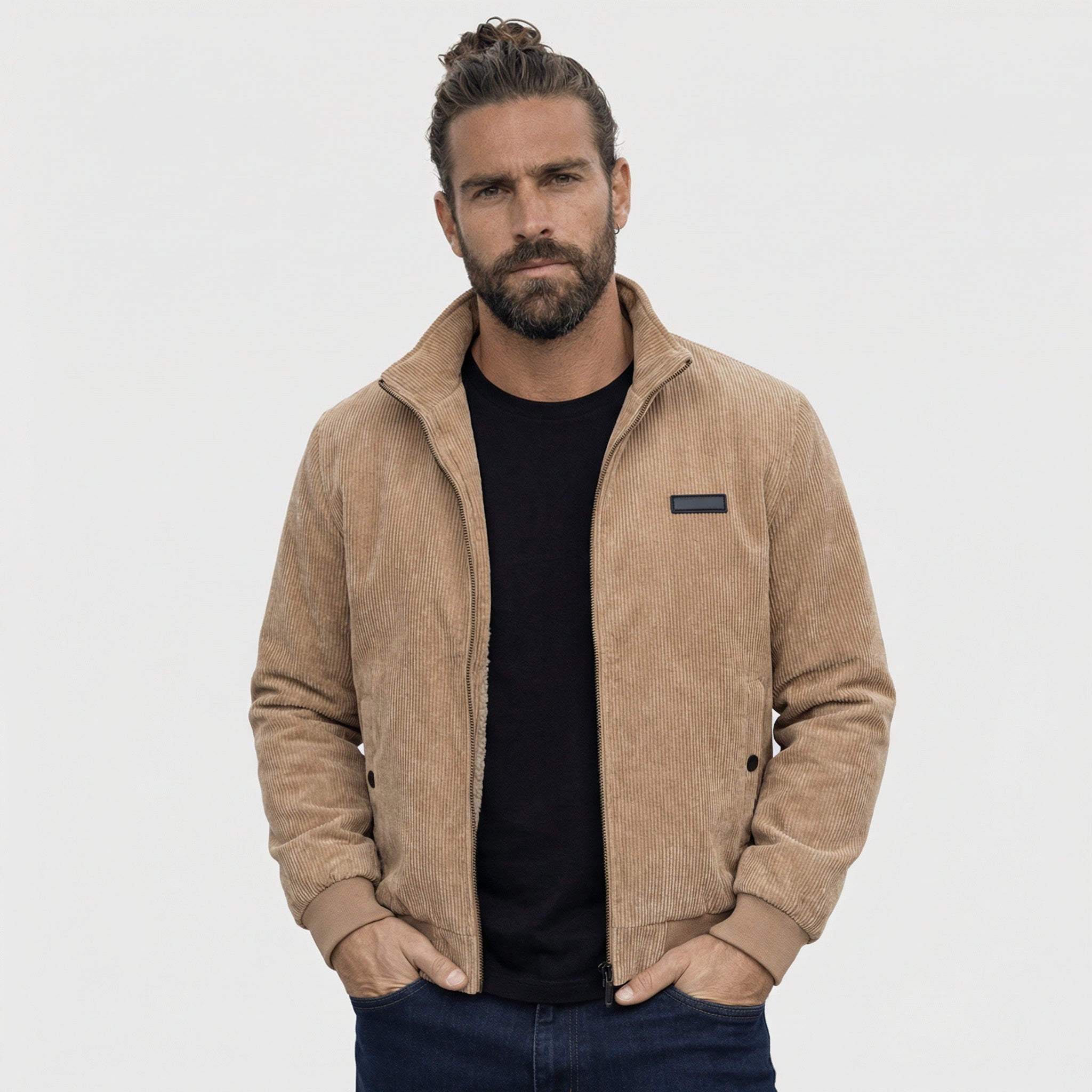 Mateo | Cappotto in Velluto a Coste