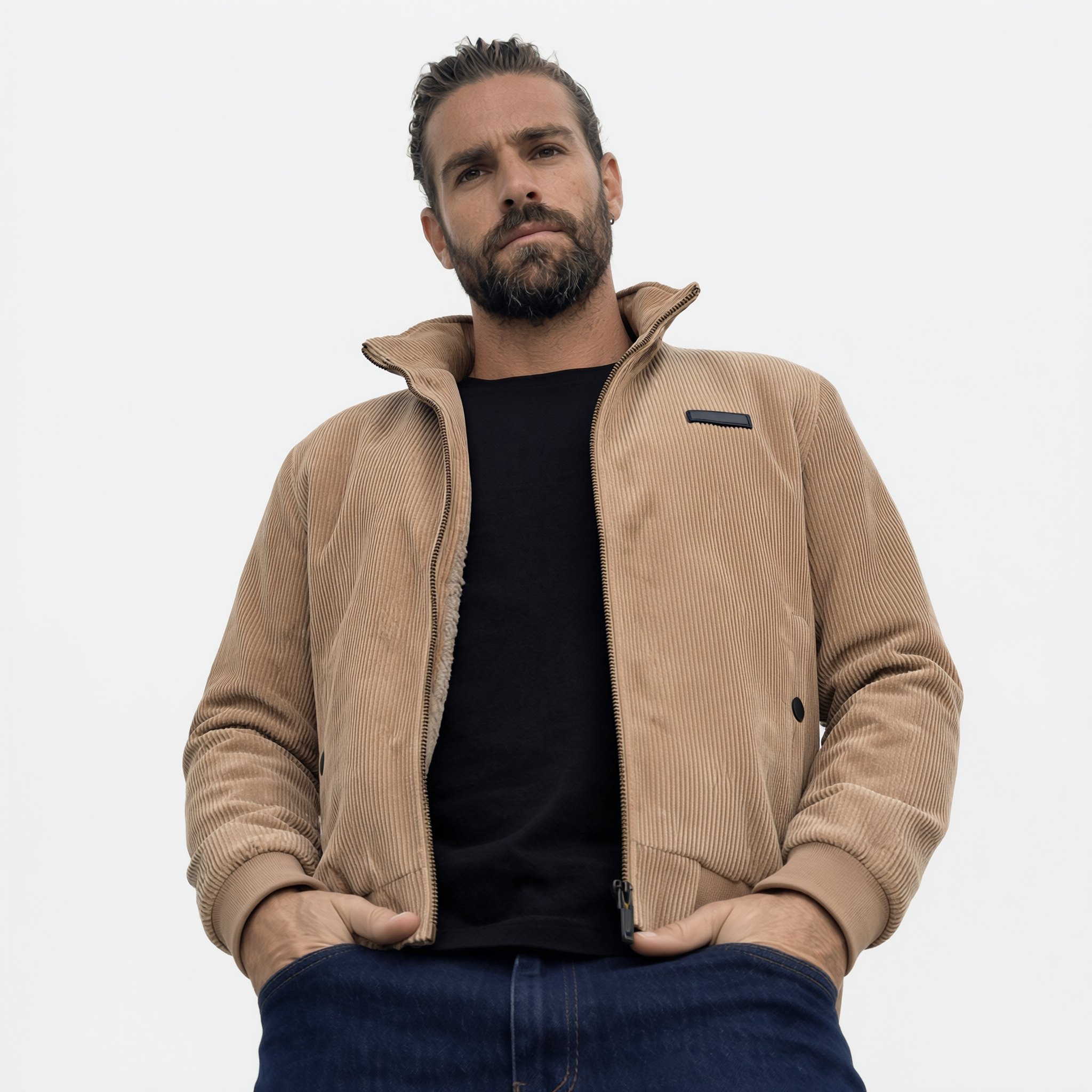 Mateo | Cappotto in Velluto a Coste