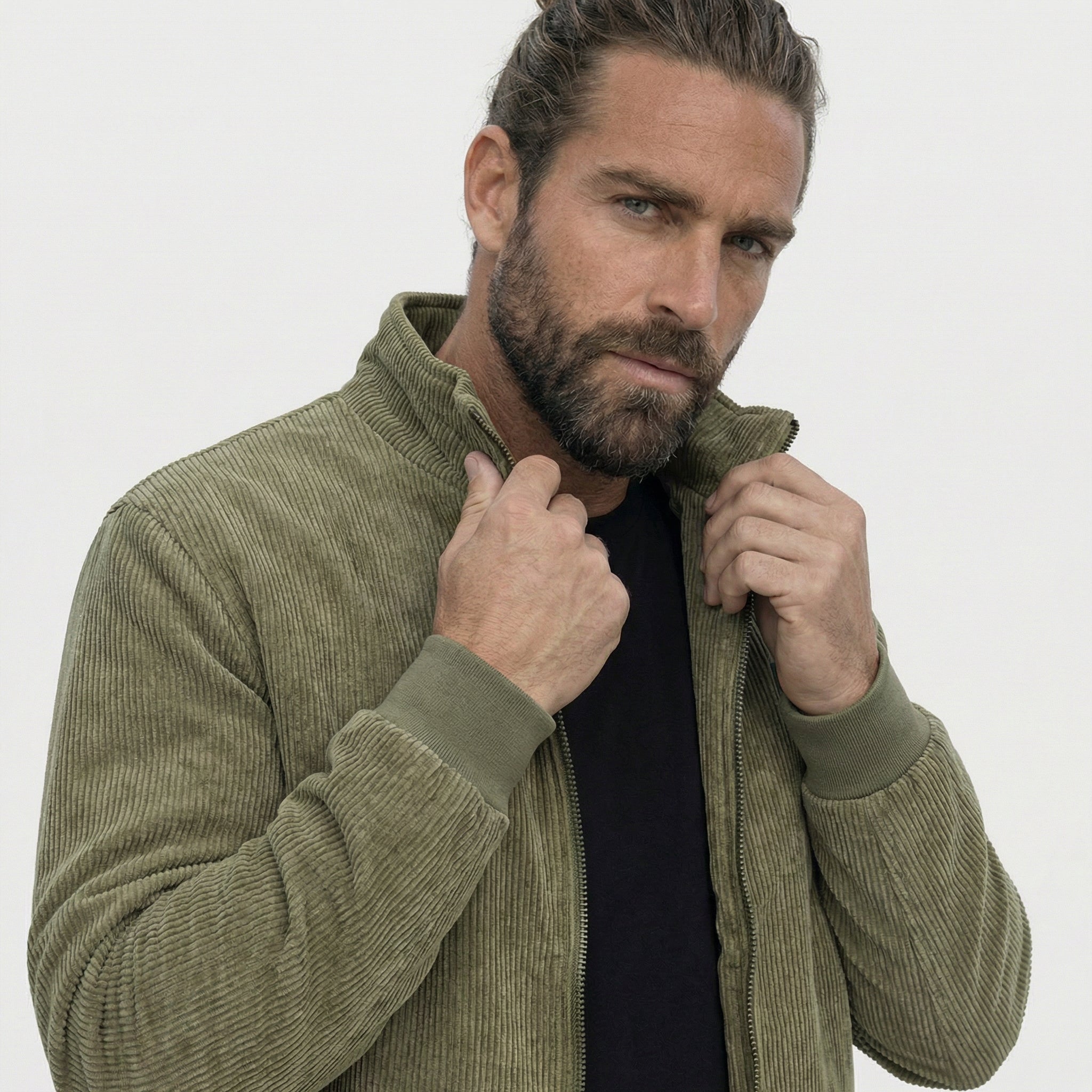 Mateo | Cappotto in Velluto a Coste