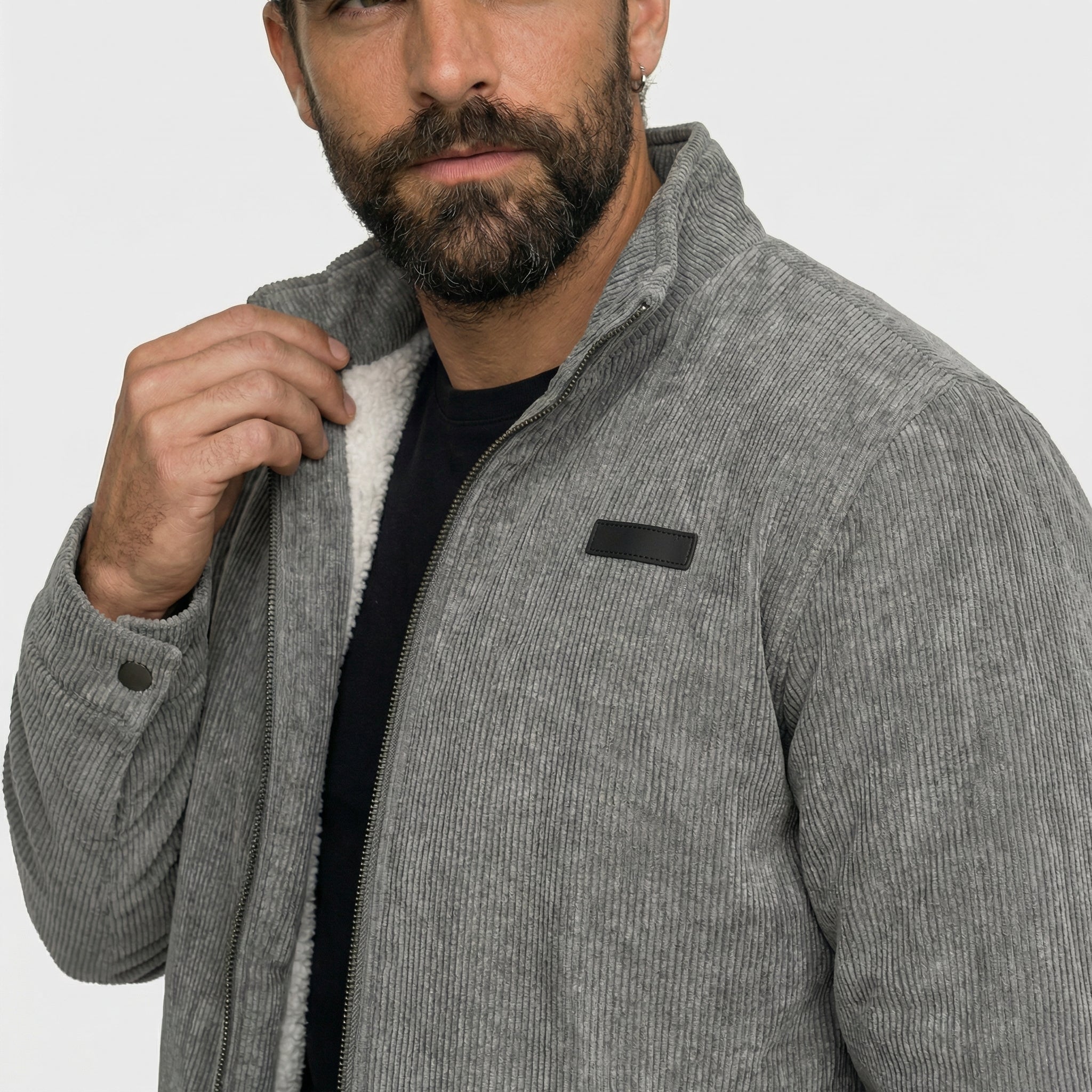 Mateo | Cappotto in Velluto a Coste