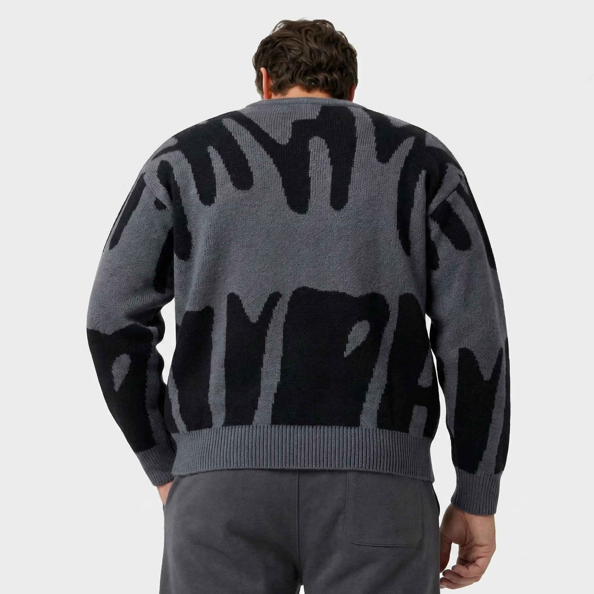 EMILIO | Maglione in Maglia Stampato