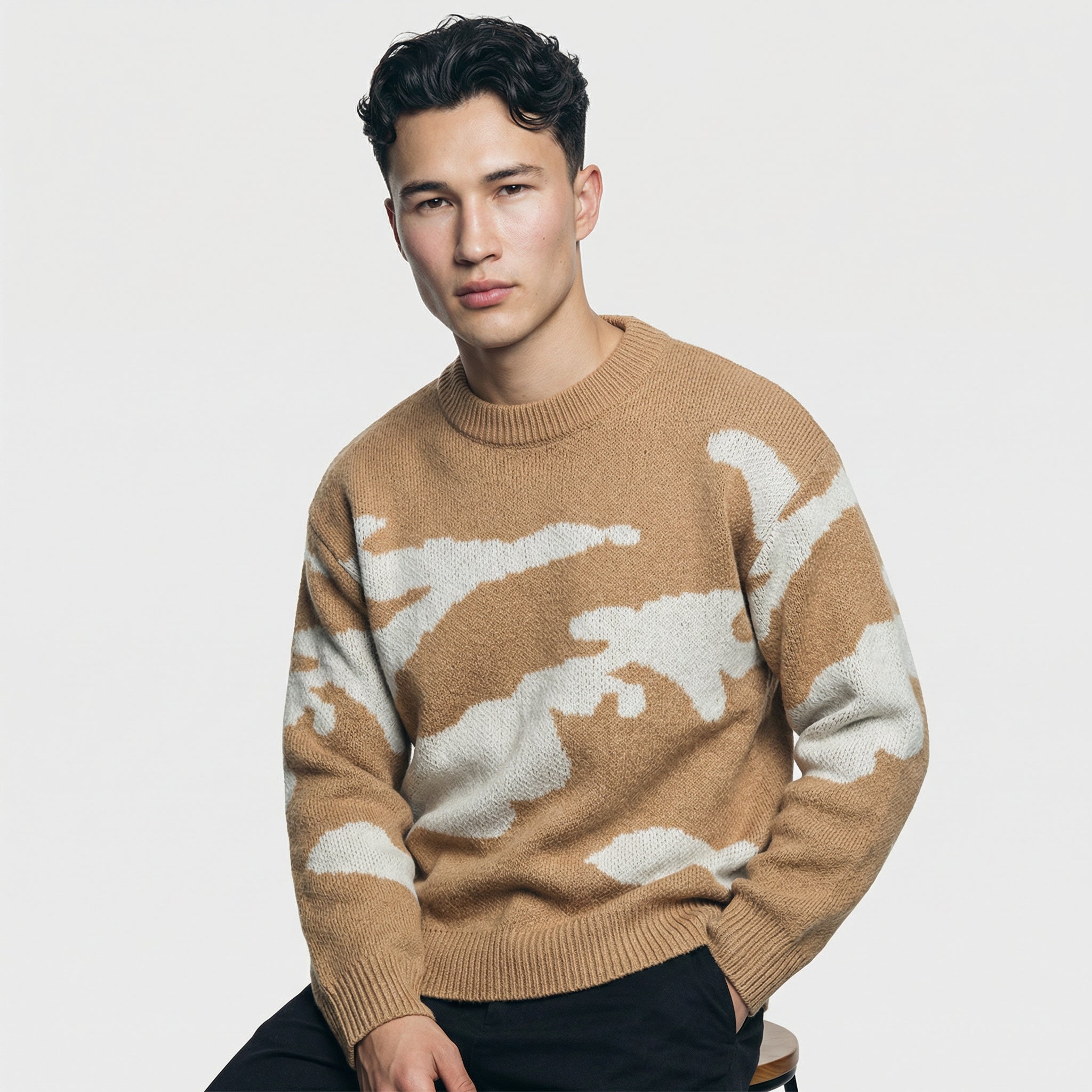 DONY | Maglione Oversize Stampato