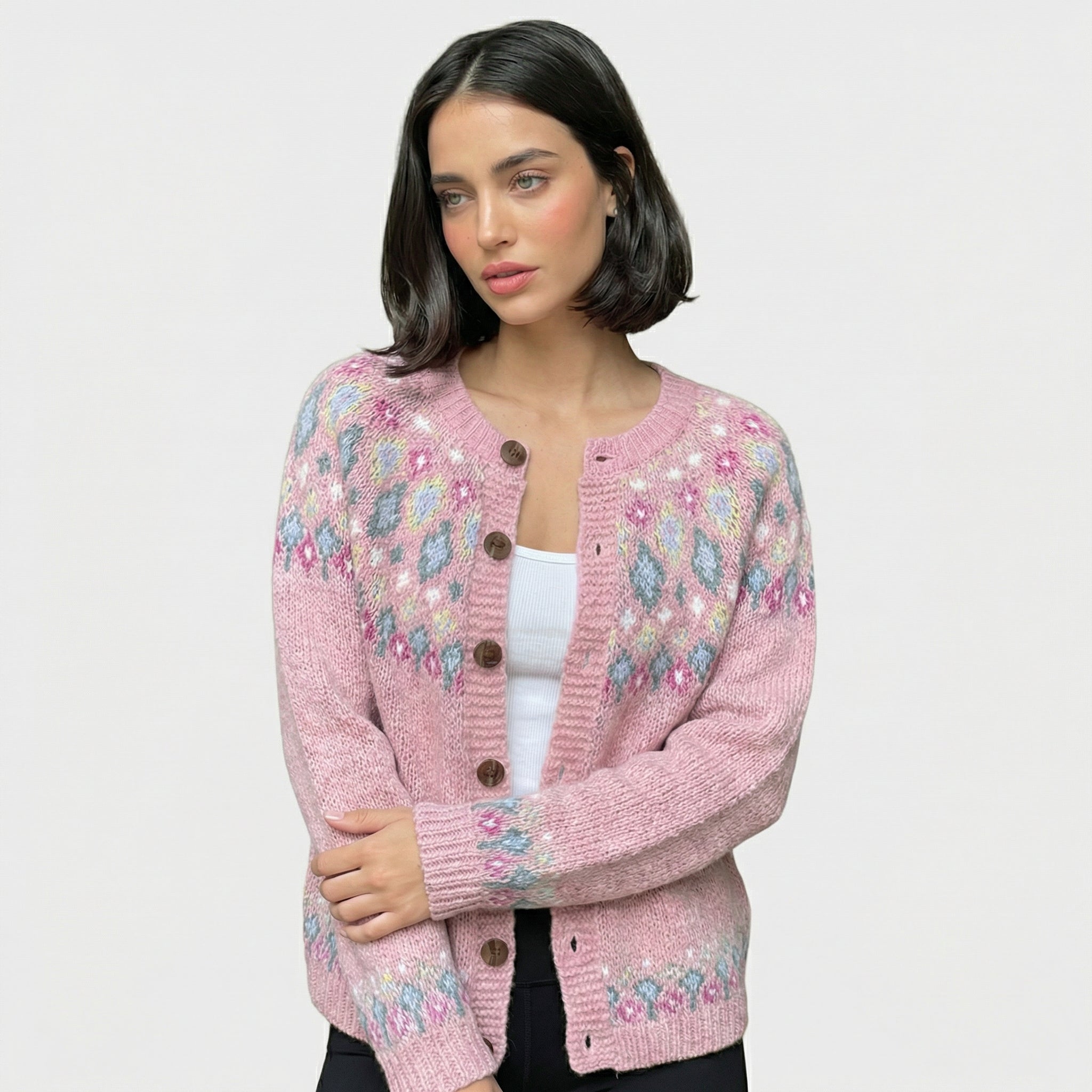 Lotte | Printed Cardigan