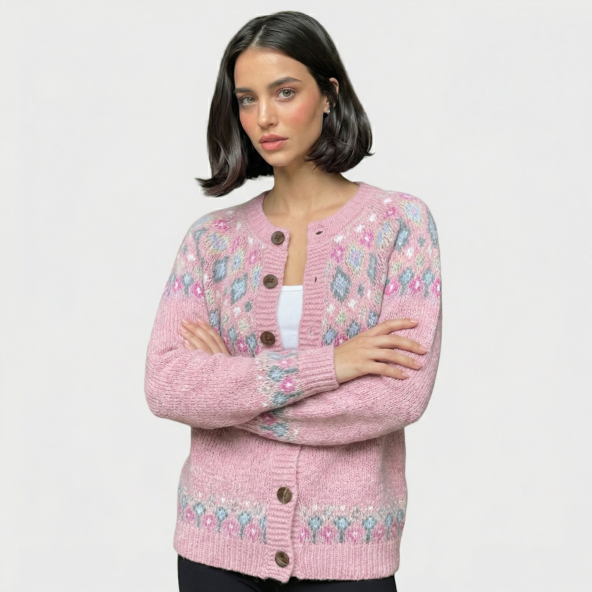 Lotte | Printed Cardigan