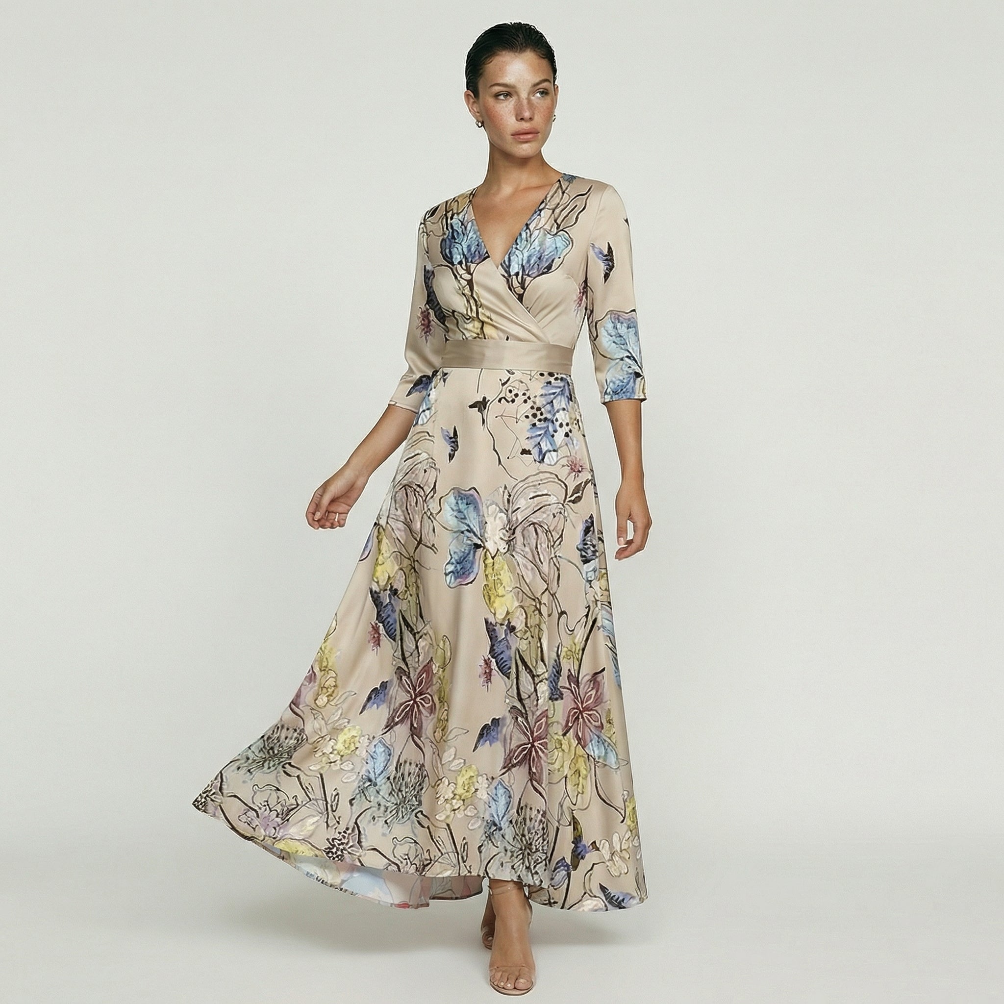Emmy | Abito Floreale di Lusso