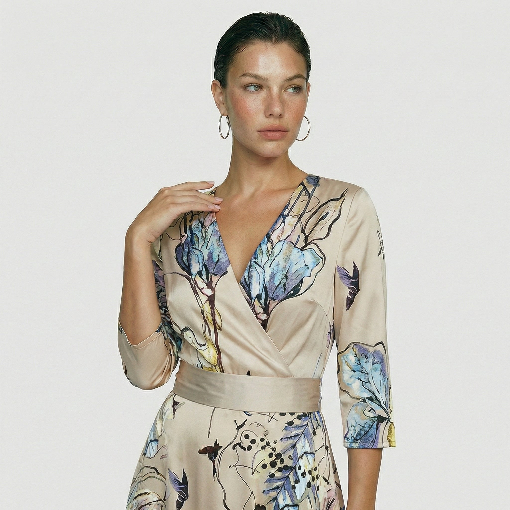 Emmy | Abito Floreale di Lusso