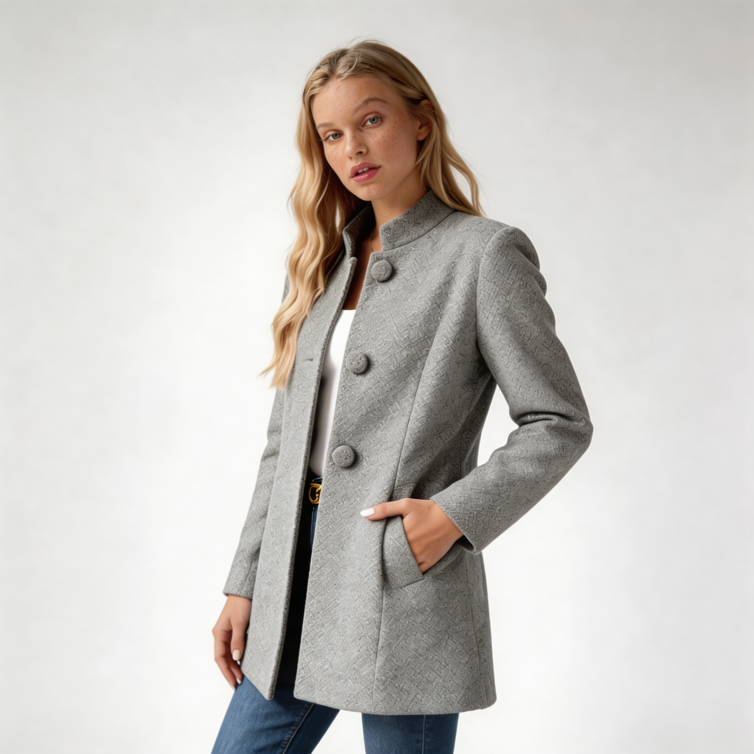 Sofia | Cappotto Invernale da Donna con Bottoni