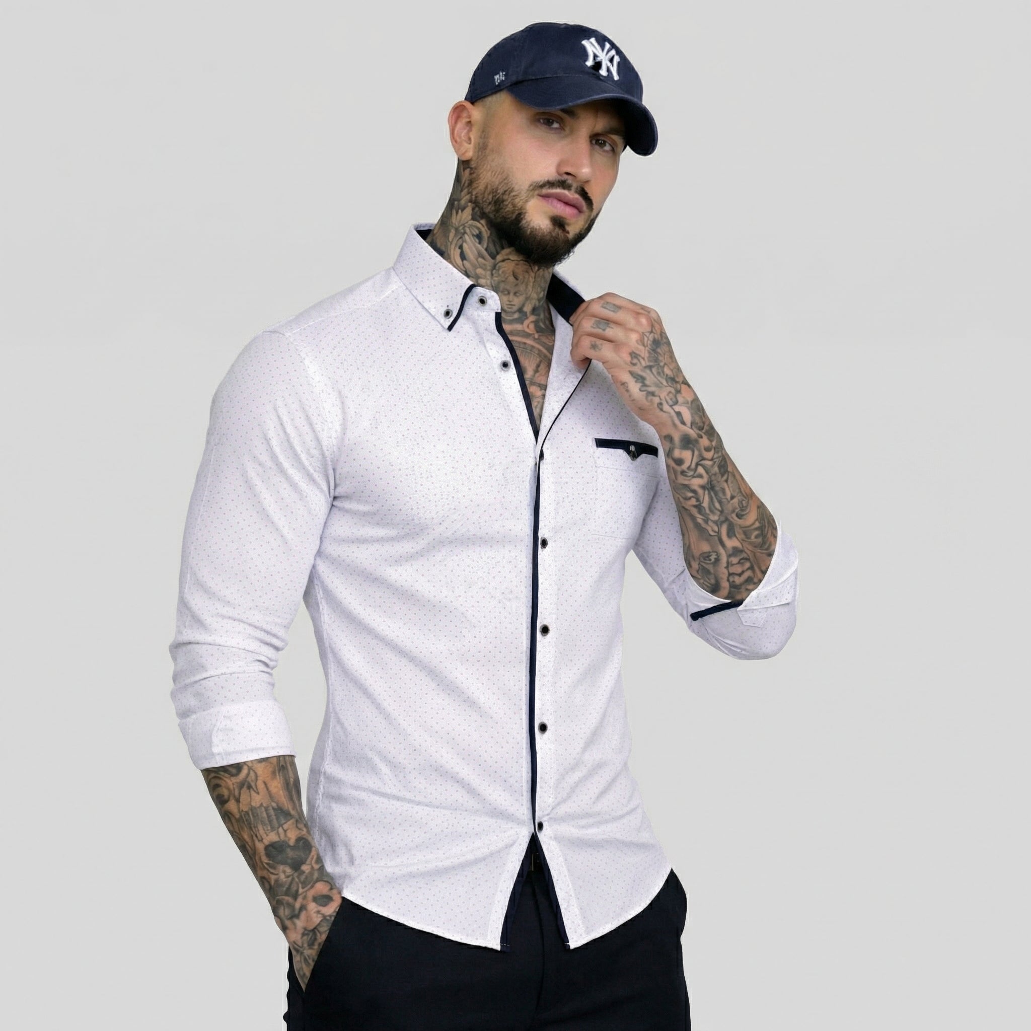 Alberto | Camicia Classica a Maniche Lunghe
