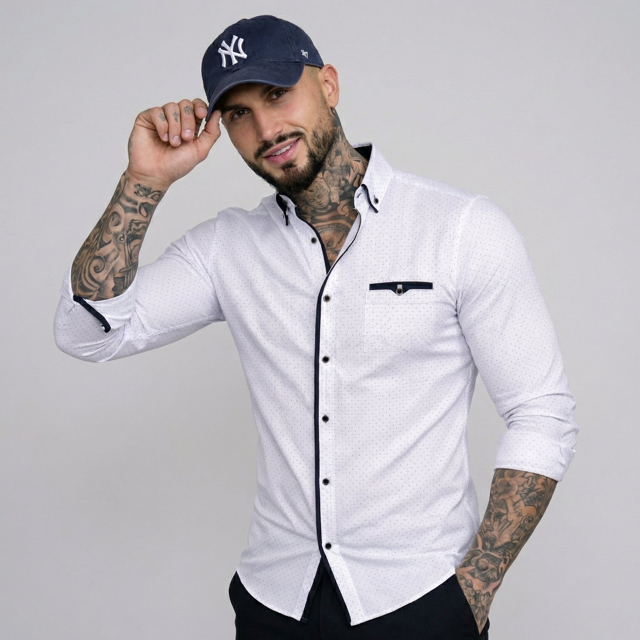 Alberto | Camicia Classica a Maniche Lunghe