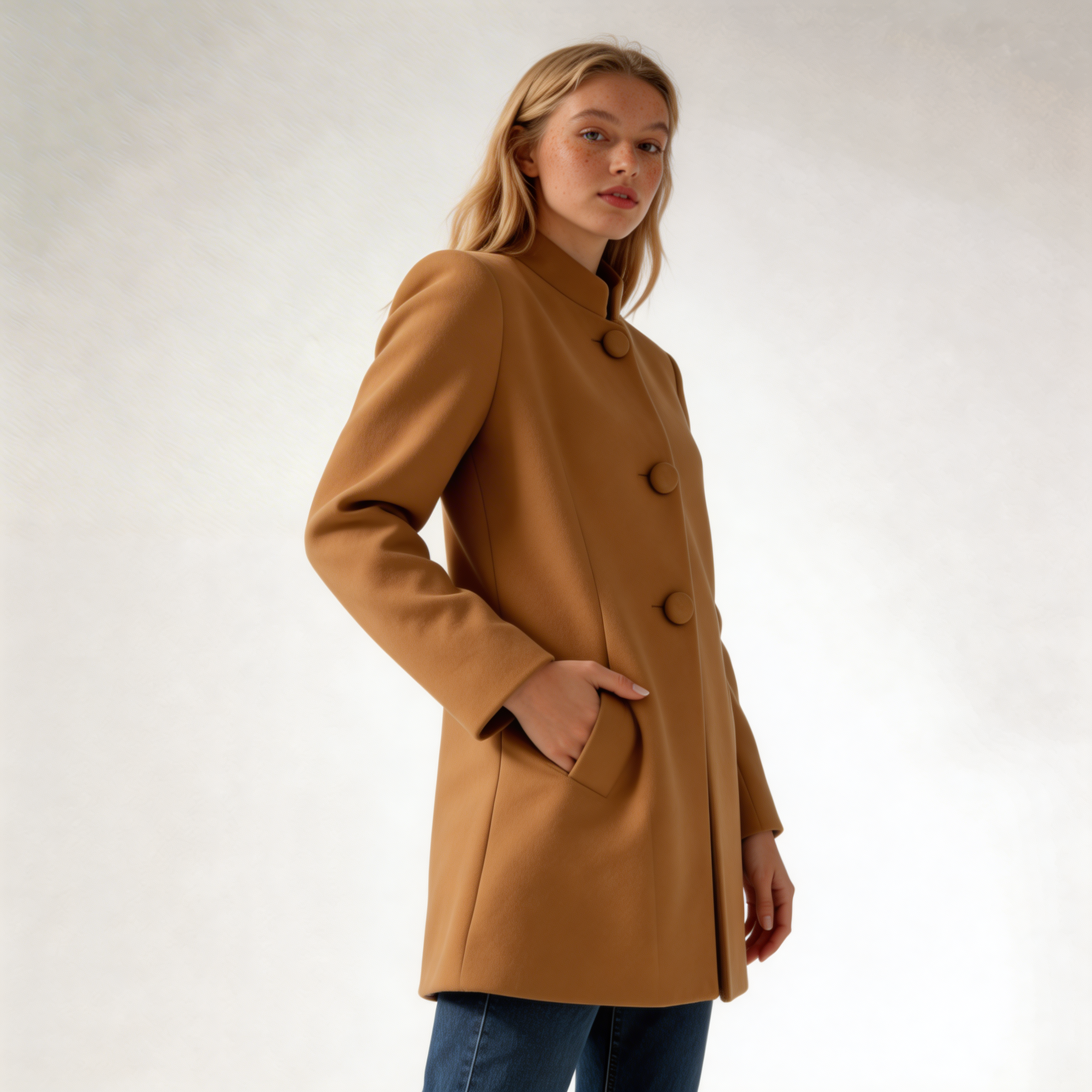 Sofia | Cappotto Invernale da Donna con Bottoni