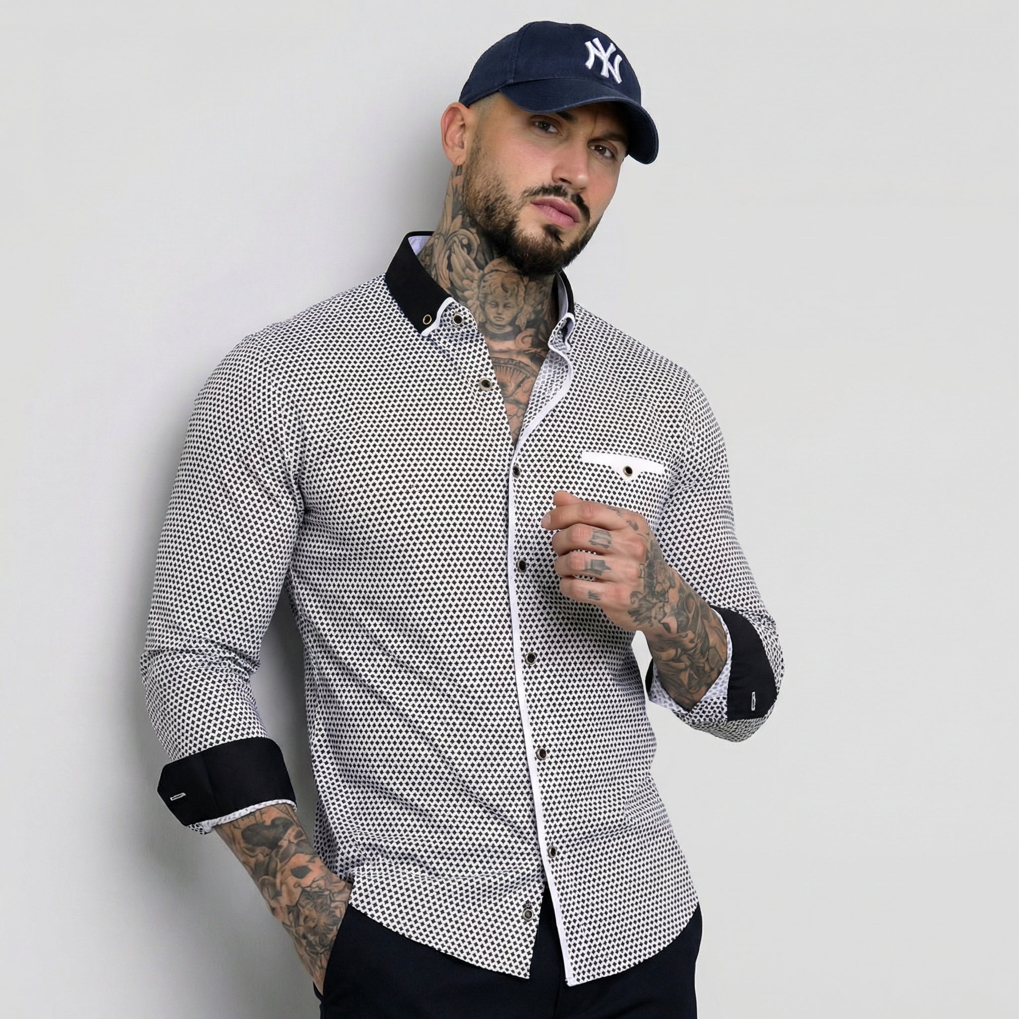 Alberto | Camicia Classica a Maniche Lunghe