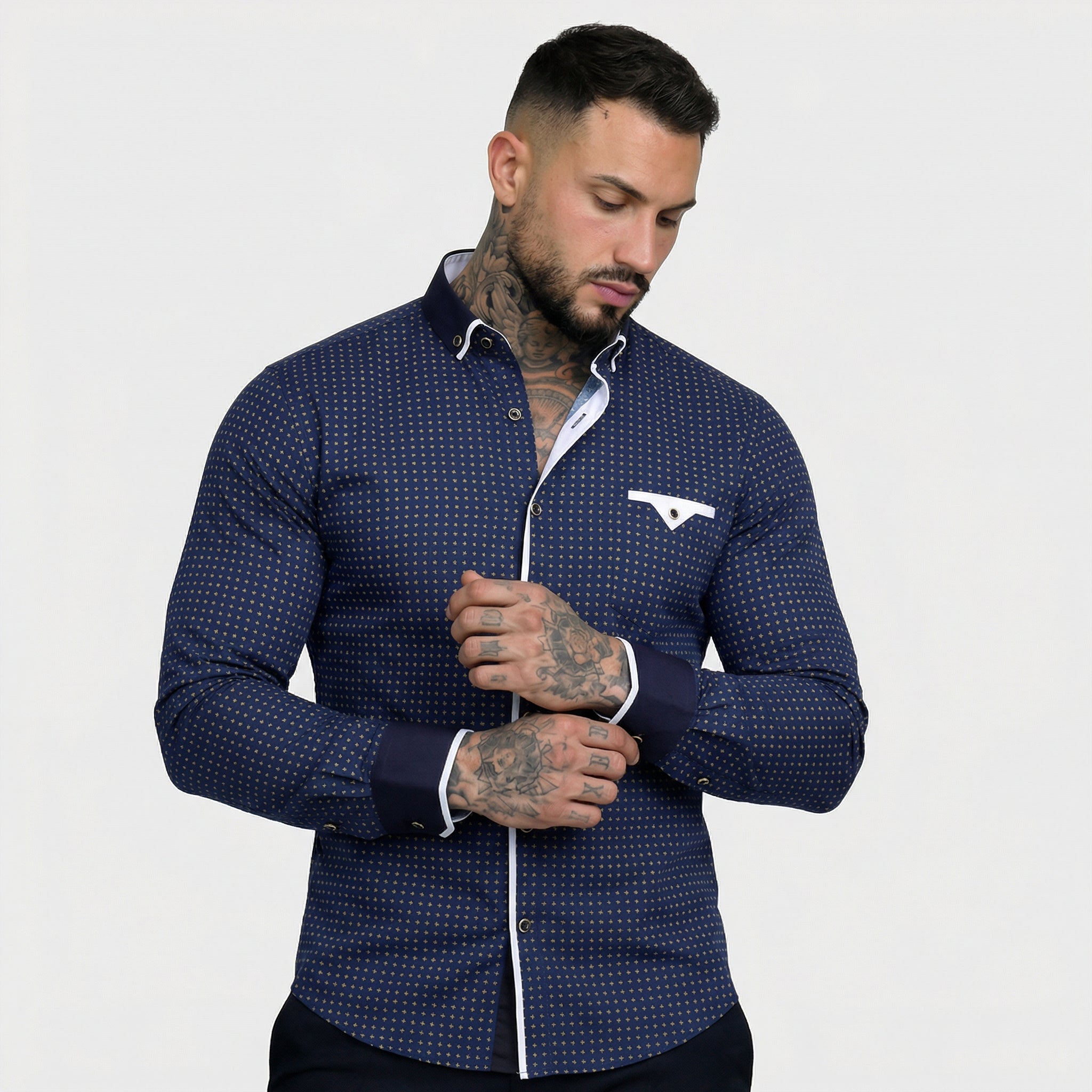 Alberto | Camicia Classica a Maniche Lunghe